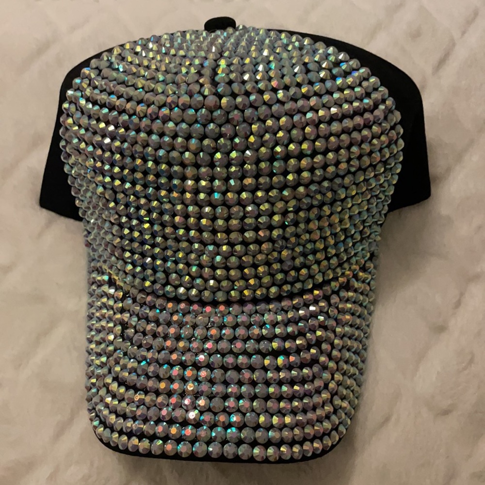 REDUCED PRICE! Sequins black cap